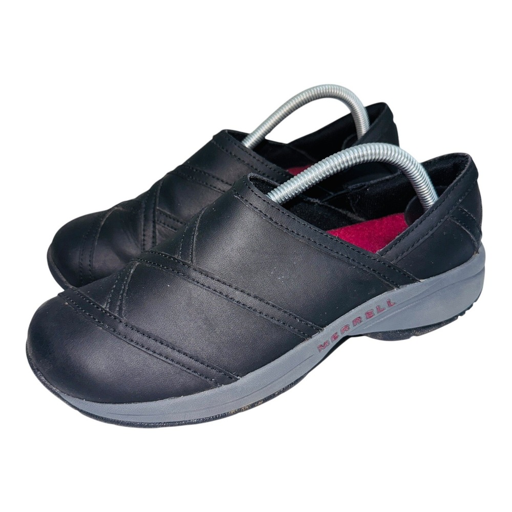 Merrell Women's Jovilee Lattice Espresso Slide On Loafer Shoes Size 10